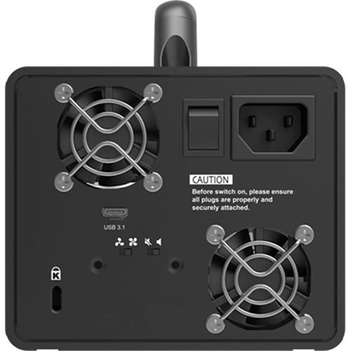 STARDOM 2-Bay Dr3-B31 Usb3.1 Enclosure - Black