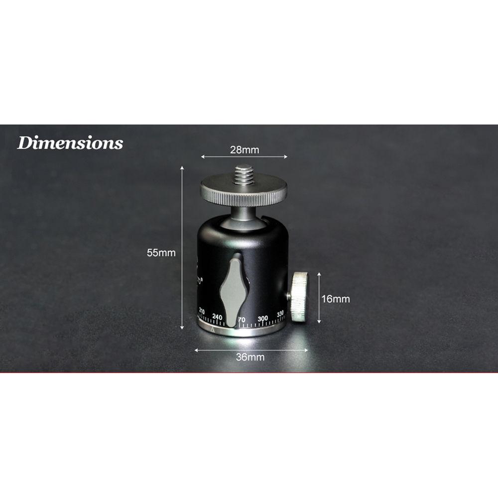 Sunwayfoto HB-01 Mini Ball Head