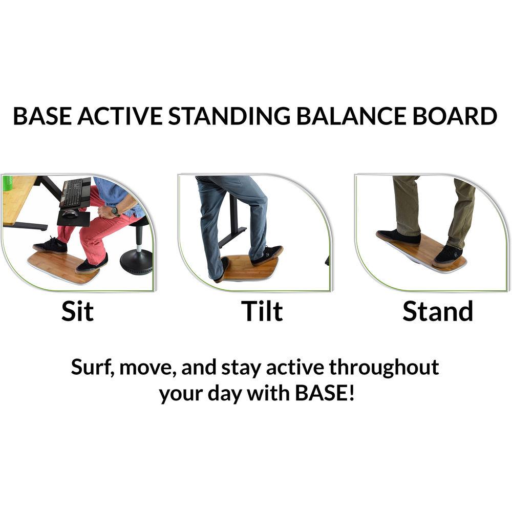 Uncaged Ergonomics Base Standing Desk Balance Board