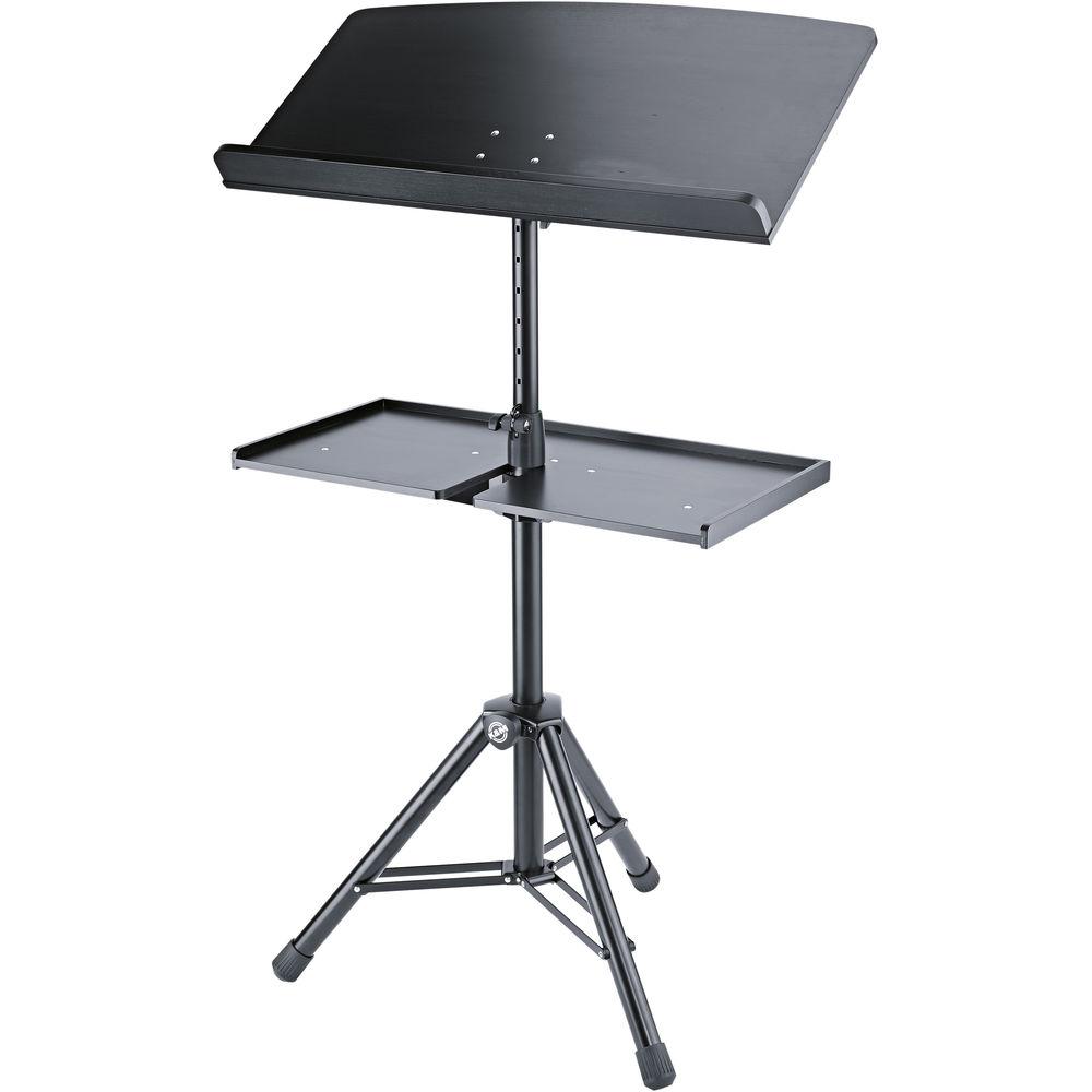 K&M Orchestra Conductor Stand Tripod Base Lite