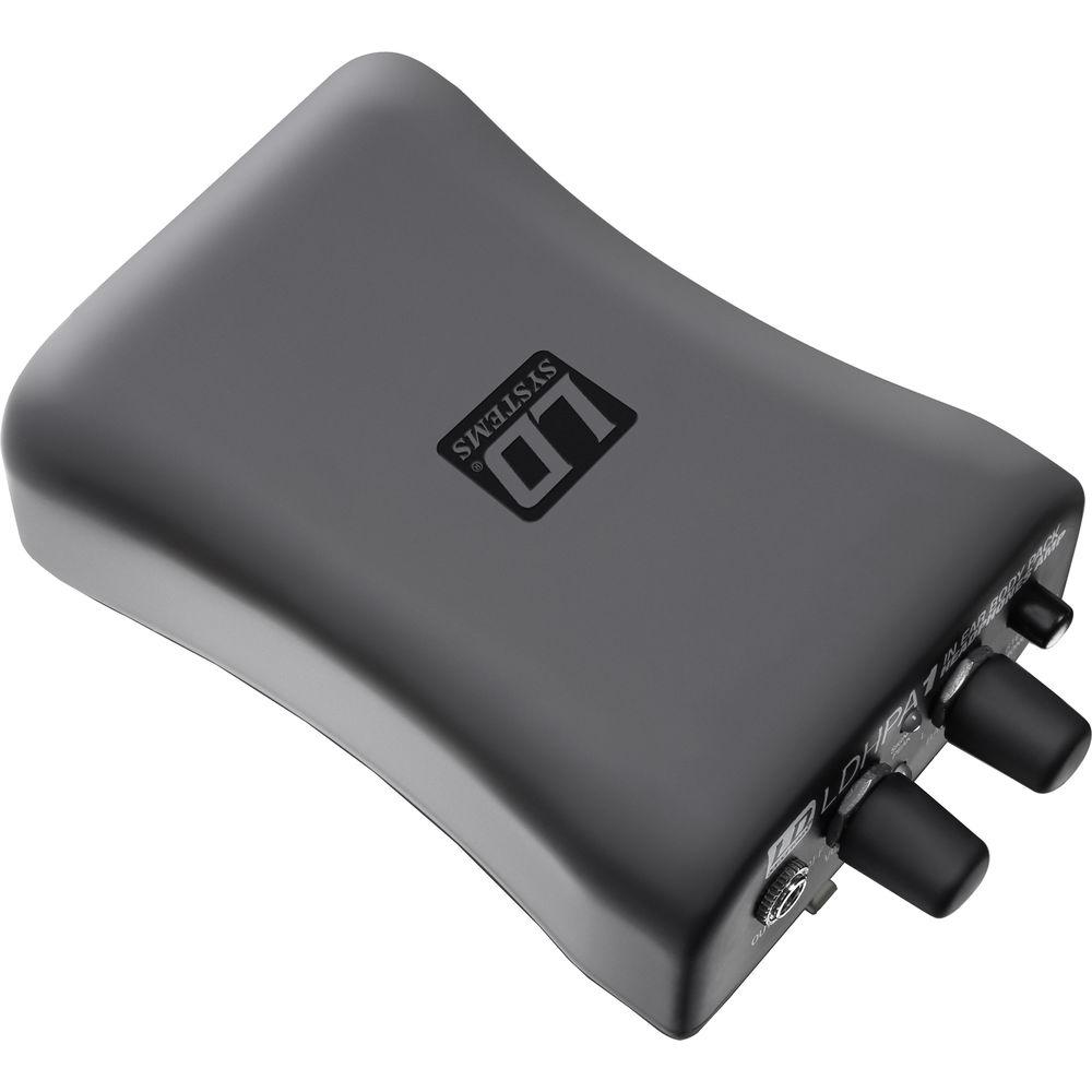 LD Systems Compact Headphone And In-Ear Monitor Amplifier - 2 Inputs 1 Output - Built In Limiter