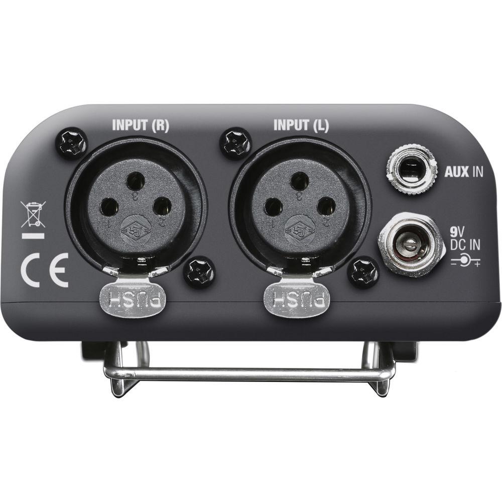 LD Systems Compact Headphone And In-Ear Monitor Amplifier - 2 Inputs 1 Output - Built In Limiter