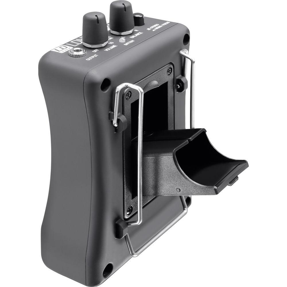 LD Systems Compact Headphone And In-Ear Monitor Amplifier - 2 Inputs 1 Output - Built In Limiter