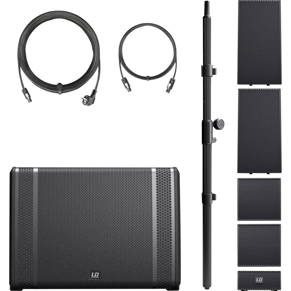 LD Systems Portable Touring Array System-2KW Peak