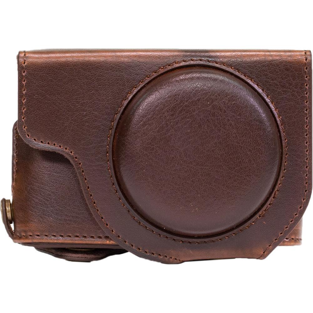 MegaGear Ever Ready Leather Camera Case for Panasonic LUMIX DMC-LX10