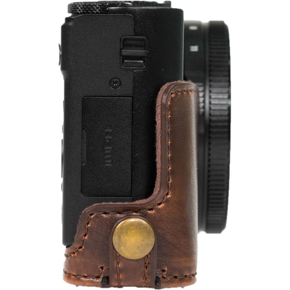 MegaGear Ever Ready Leather Camera Case for Panasonic LUMIX DMC-LX10