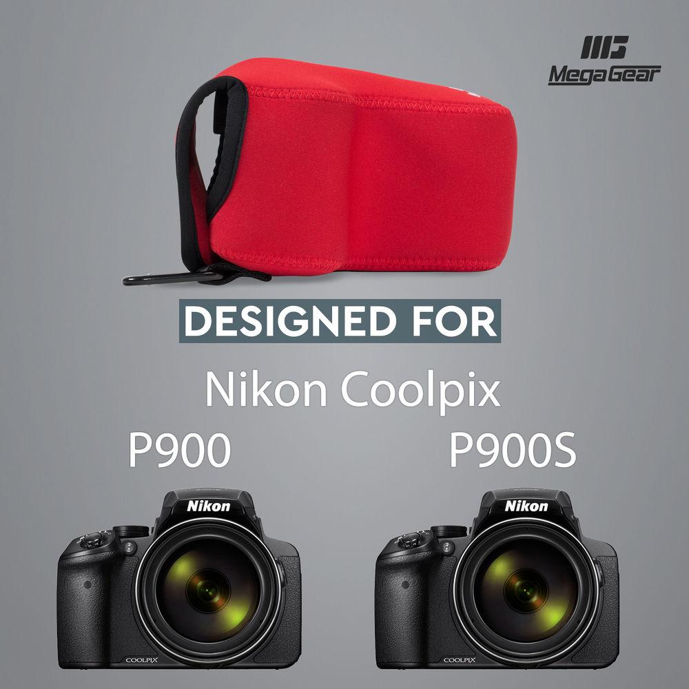 MegaGear Ultra-Light Neoprene Camera Case for Nikon COOLPIX P900 or P900S