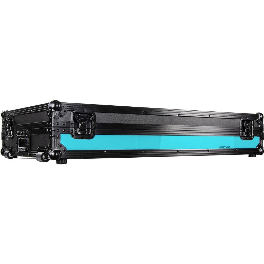 Odyssey Innovative Designs Universal CD Digital Media Player DJ Coffin for 12" DJ Mixer & Two Large Tabletop Players