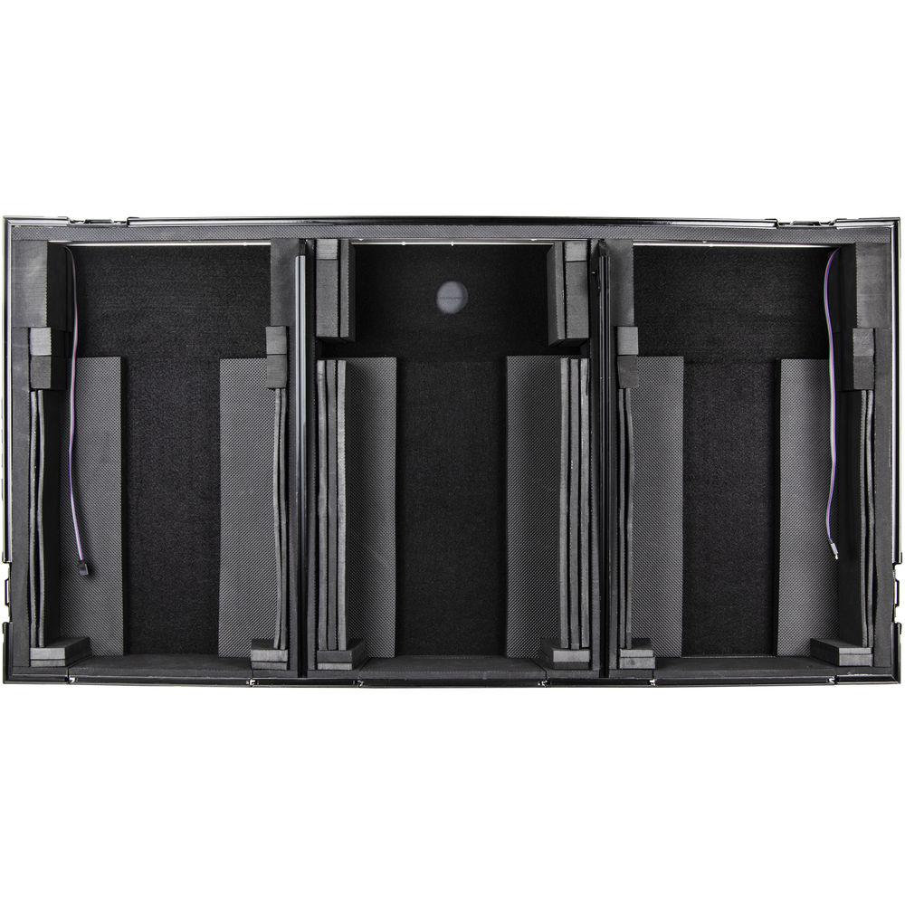 Odyssey Innovative Designs Universal CD Digital Media Player DJ Coffin for 12" DJ Mixer & Two Large Tabletop Players