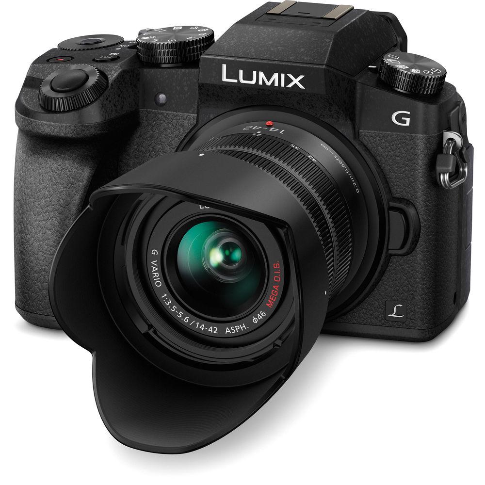 Panasonic Lumix DMC-G7 Mirrorless Micro Four Thirds Digital Camera with 14-42mm Lens