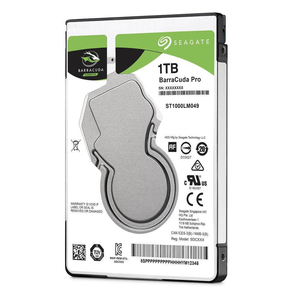 Seagate 1TB BarraCuda Pro 7200 rpm SATA 2.5" Internal HDD