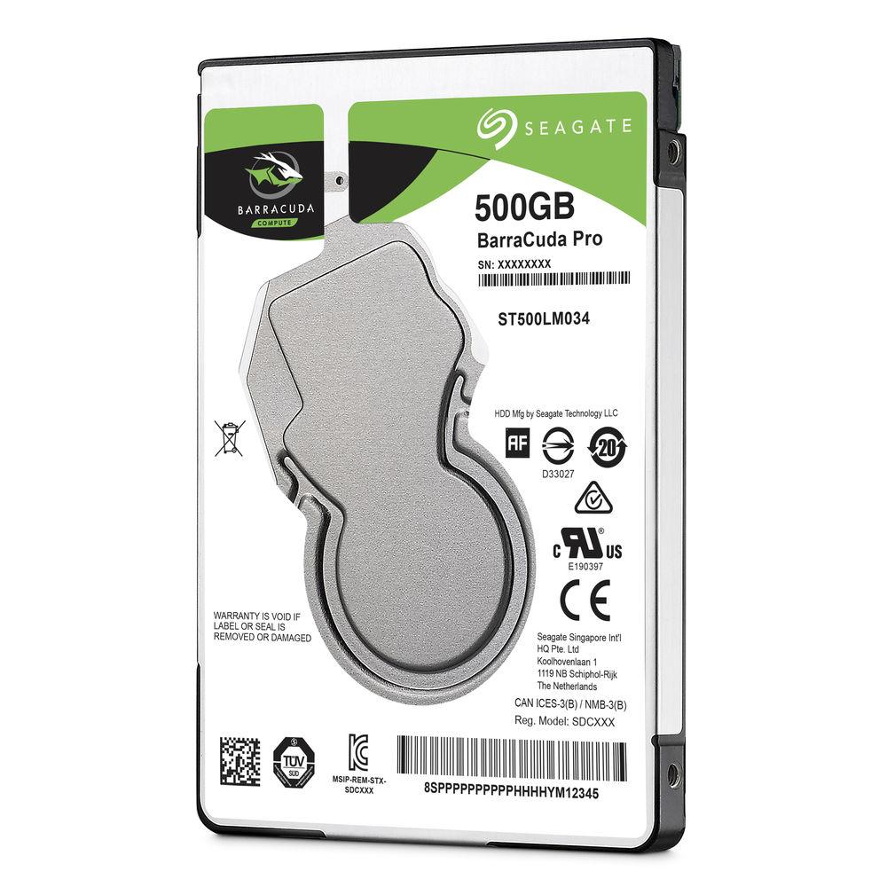 Seagate 500GB BarraCuda Pro 7200 rpm SATA 2.5" Internal HDD
