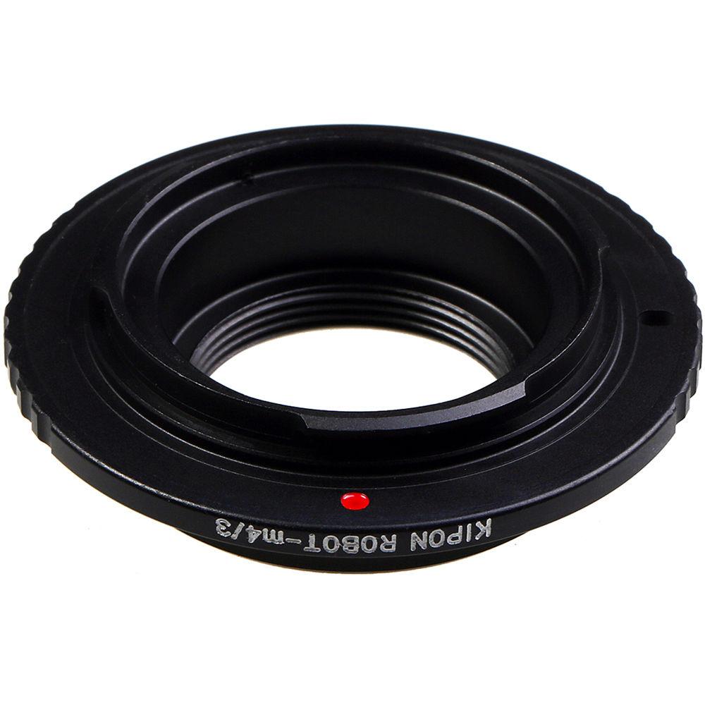 KIPON Lens Mount Adapter for Robot Screw-Mount Lens to Micro Four Thirds-Mount Camera