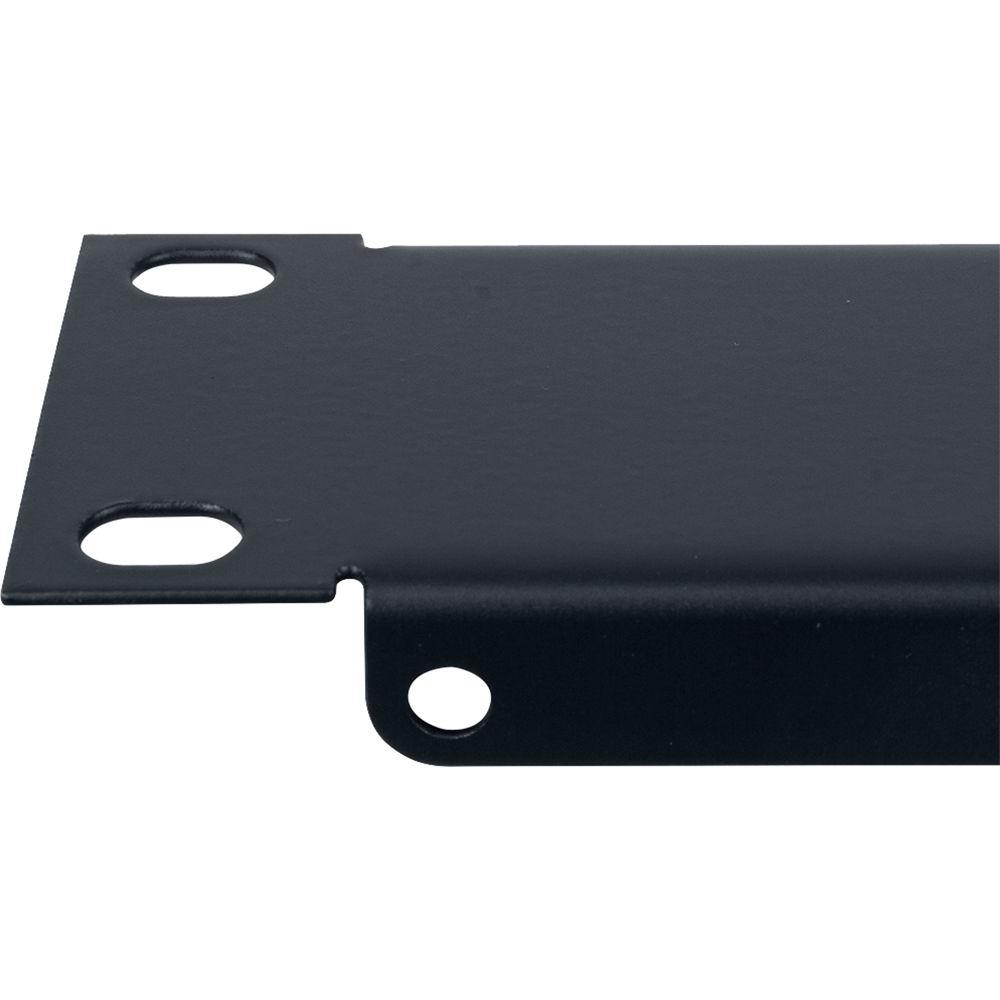Lowell Manufacturing Rack Panel-Blank-2U, 18-Gauge Flanged Steel