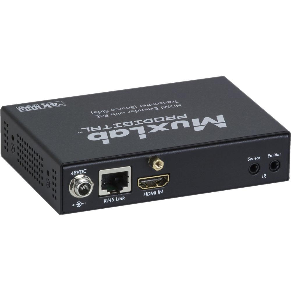 MuxLab UHD-4K HDMI over HDBaseT Transmitter with PoE