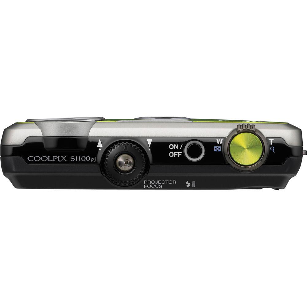 Nikon Coolpix S1100pj Digital Camera - Refurbished