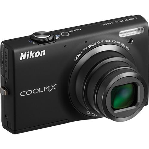 Nikon Coolpix S6100 Digital Camera - Refurbished