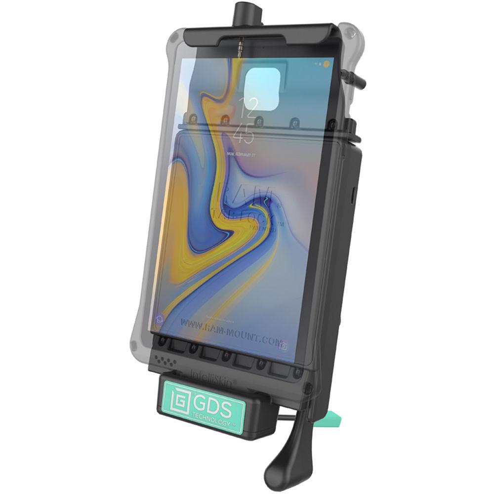 RAM MOUNTS GDS Locking Vehicle Dock with Audio Cable for Samsung Tab A 8.0 SM-T387