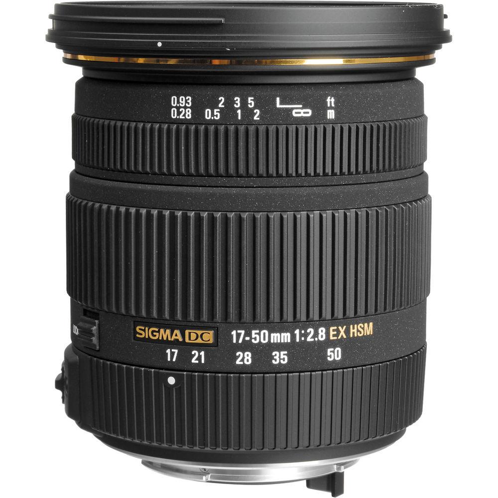Sigma 17-50mm f 2.8 EX DC HSM Lens for Pentax K