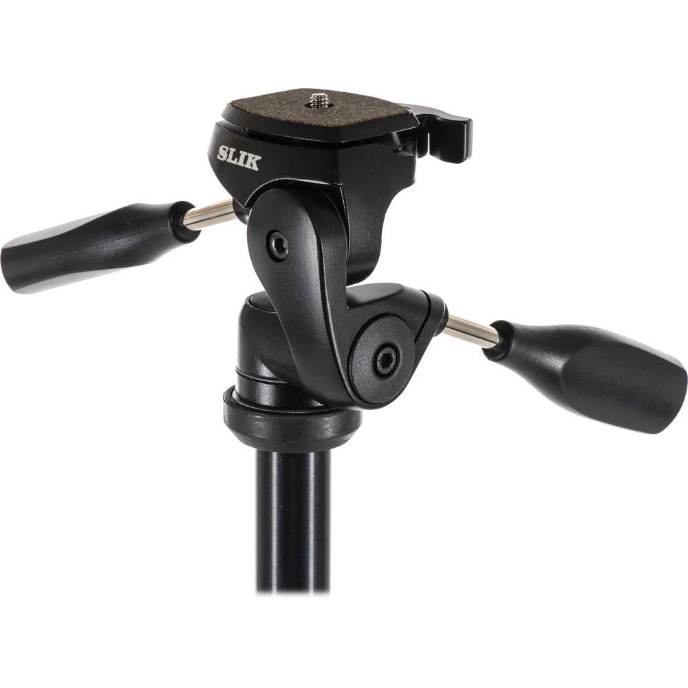 Slik Pro 500 DX Tripod with SH-705E 3-Way, Pan-and-Tilt Head