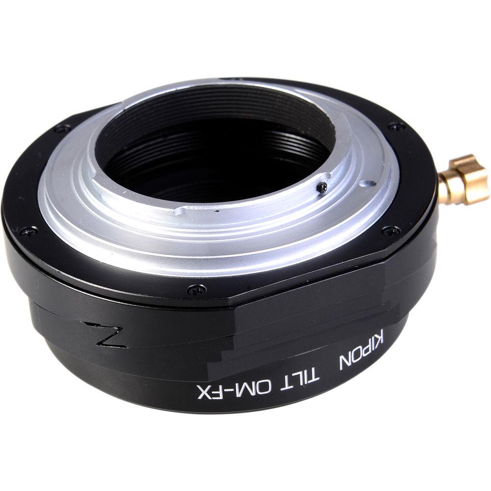 KIPON Tilt Lens Adapter for Olympus OM Lens to FUJIFILM FX Camera