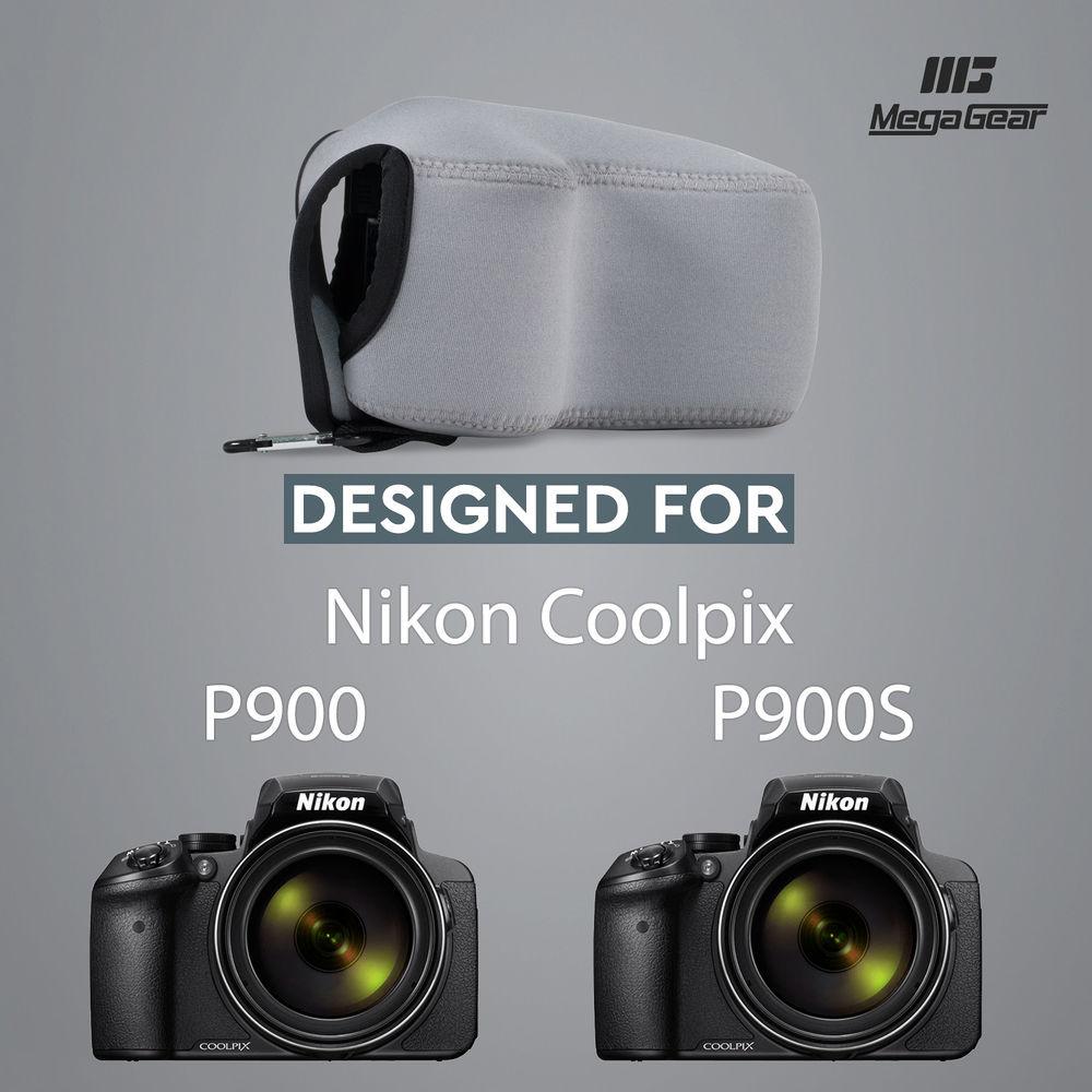 MegaGear Ultra-Light Neoprene Camera Case for Nikon COOLPIX P900 or P900S