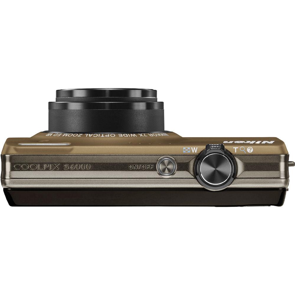 Nikon CoolPix S6000 Digital Camera - Refurbished