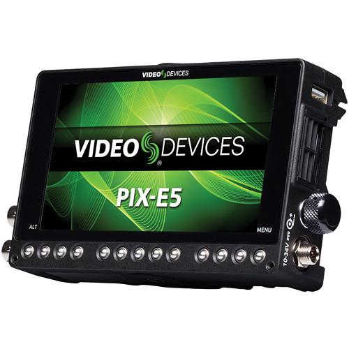 Video Devices PIX-E5 5" 4K Recording Video Monitor