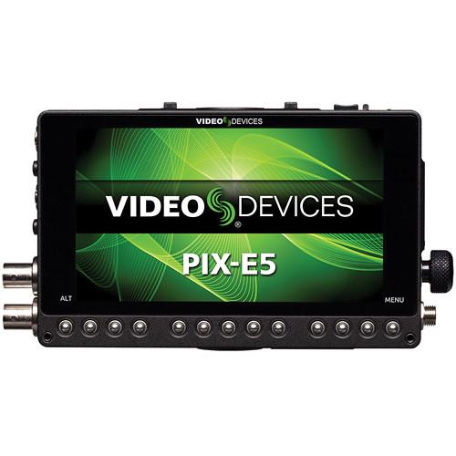 Video Devices PIX-E5 5" 4K Recording Video Monitor