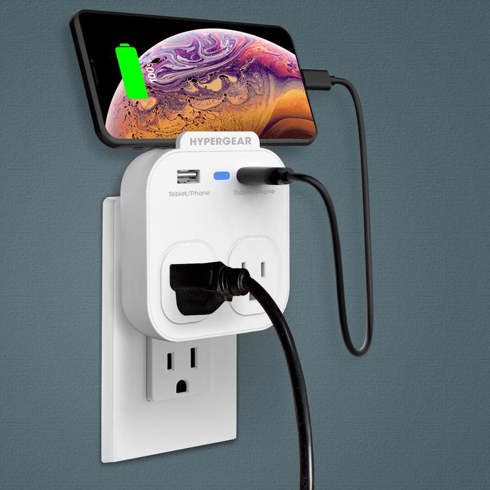 HyperGear Multi-Charger with Smartphone Holder & Nightlight