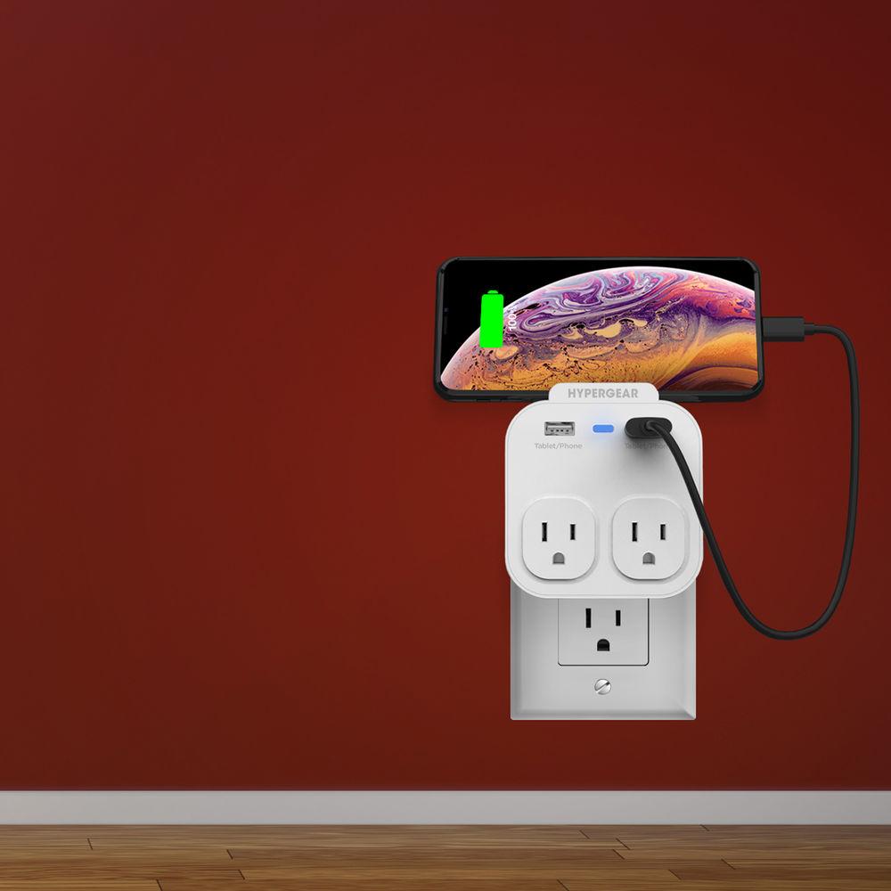 HyperGear Multi-Charger with Smartphone Holder & Nightlight