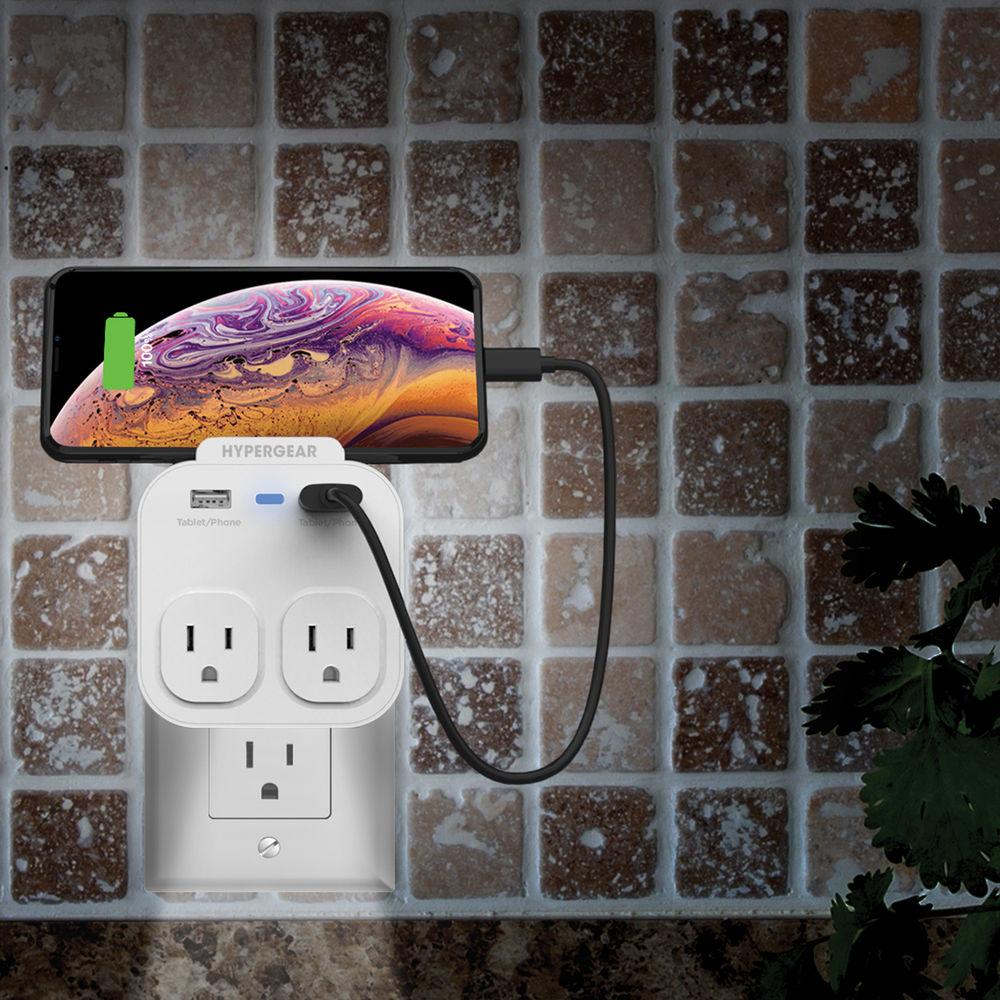 HyperGear Multi-Charger with Smartphone Holder & Nightlight