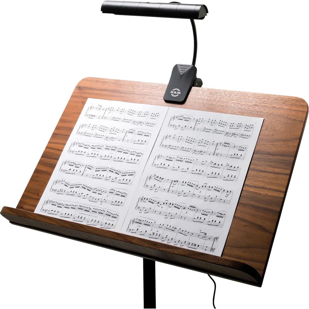 K&M Orchestra Music Stand Light