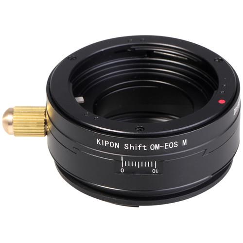 KIPON Lens Mount Adapter for Olympus OM Lens to Canon EF-M-Mount Camera with Shift Functionality