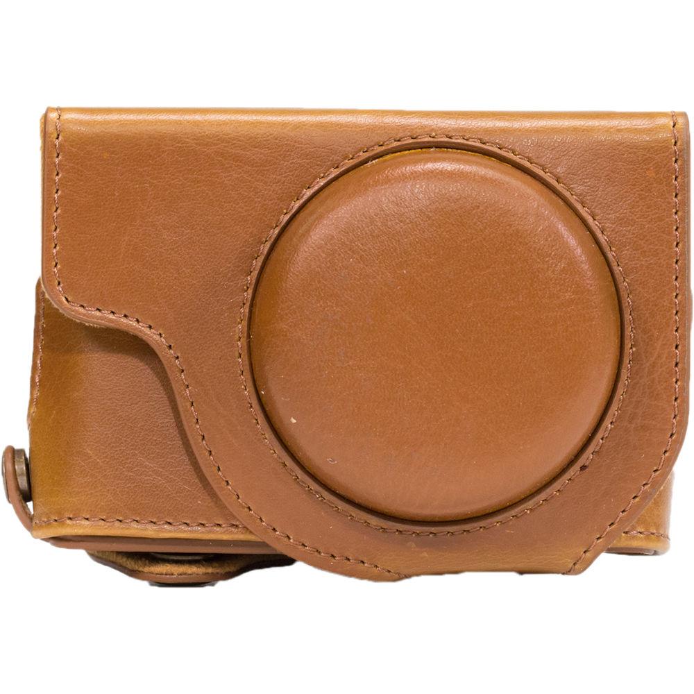 MegaGear Ever Ready Leather Camera Case for Panasonic LUMIX DMC-LX10