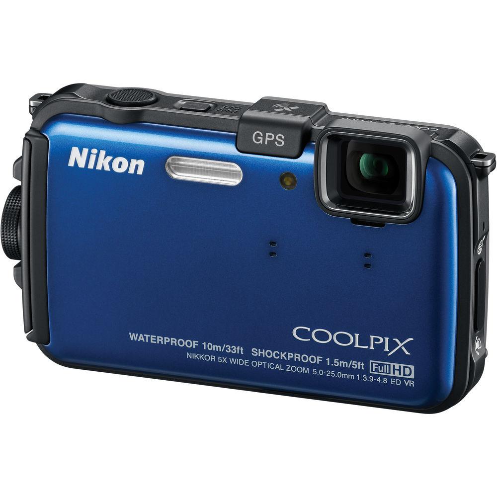 Nikon Coolpix AW100 Waterproof Digital Camera - Refurbished