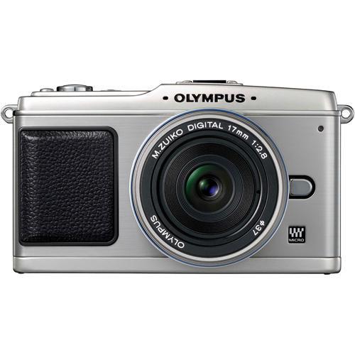 Olympus E-P1 Pen Digital Camera w 17mm f 2.8 Lens & Optical Finder - Refurbished