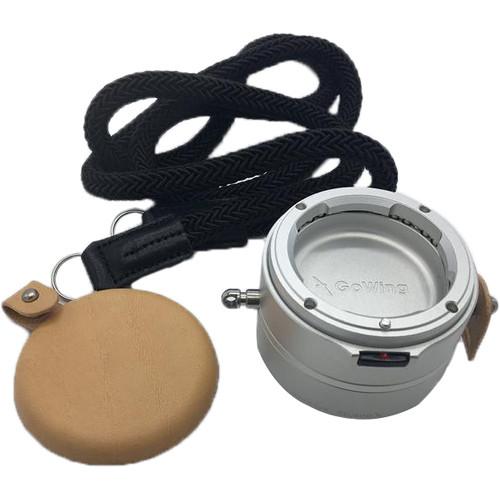 GoWing Leica Lens Flipper with Leather Cap and Strap