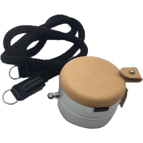 GoWing Leica Lens Flipper with Leather Cap and Strap