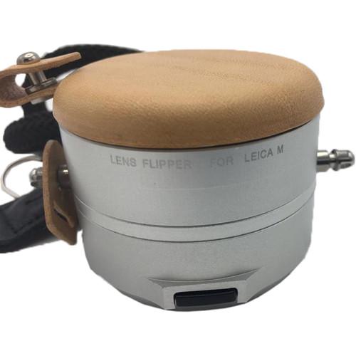 GoWing Leica Lens Flipper with Leather Cap and Strap