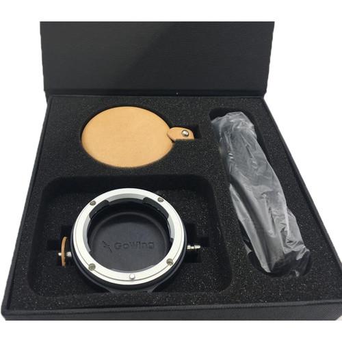 GoWing Leica Lens Flipper with Leather Cap and Strap