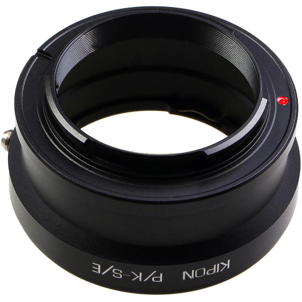 KIPON Lens Mount Adapter for Pentax K-Mount Lens to Sony E-Mount Camera
