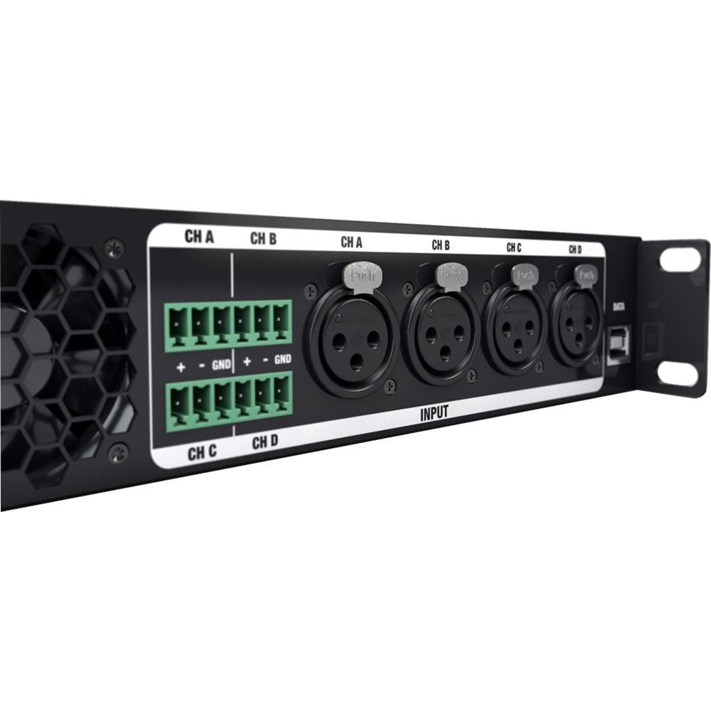 LD Systems 4-Channel Class D Installation Amplifier for CURV Systems