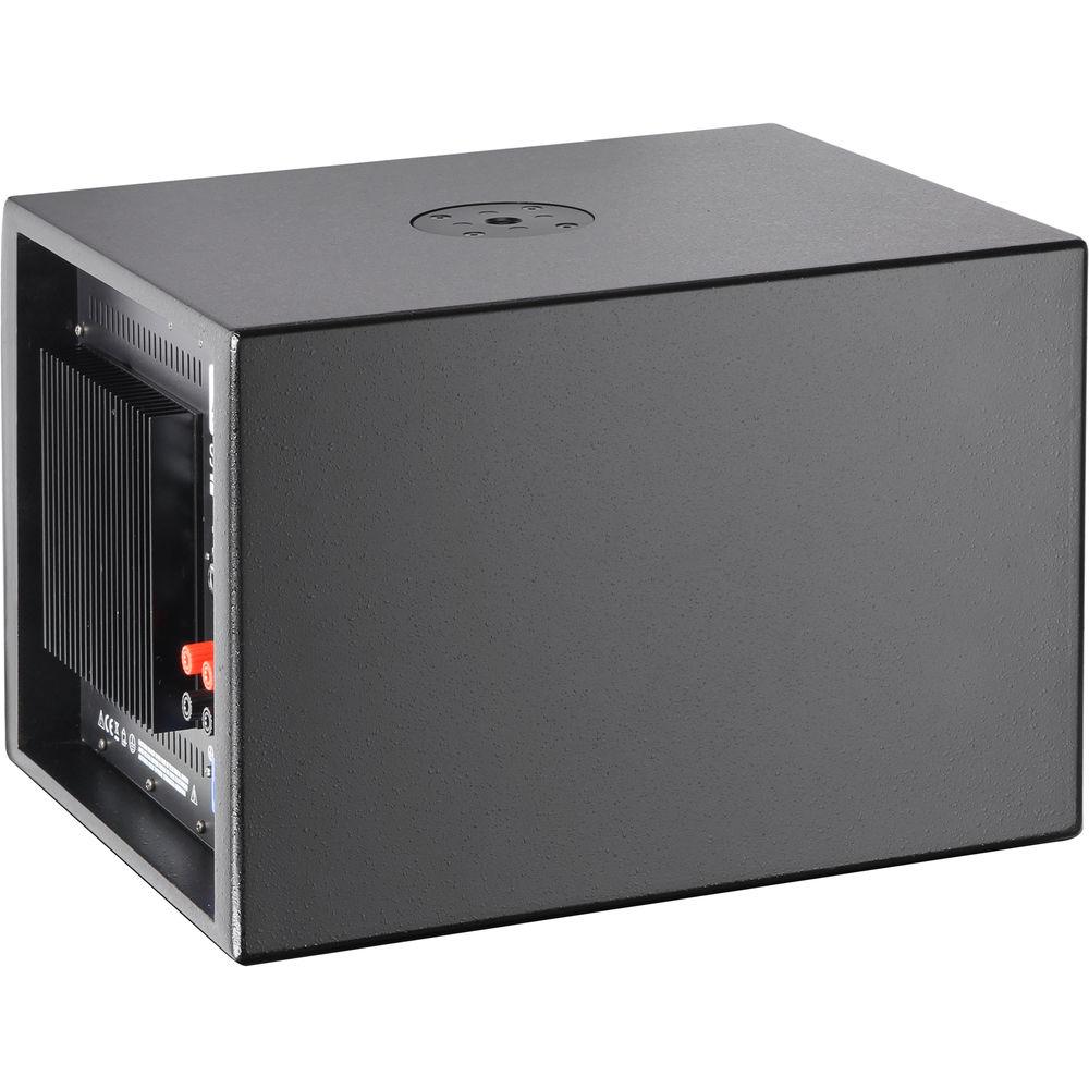 LD Systems Powered Installation Live 3-Ch. Subwoofer - 10" 3-Amps x 120WRMS Powers Up To 8-SAT Passive Speaker