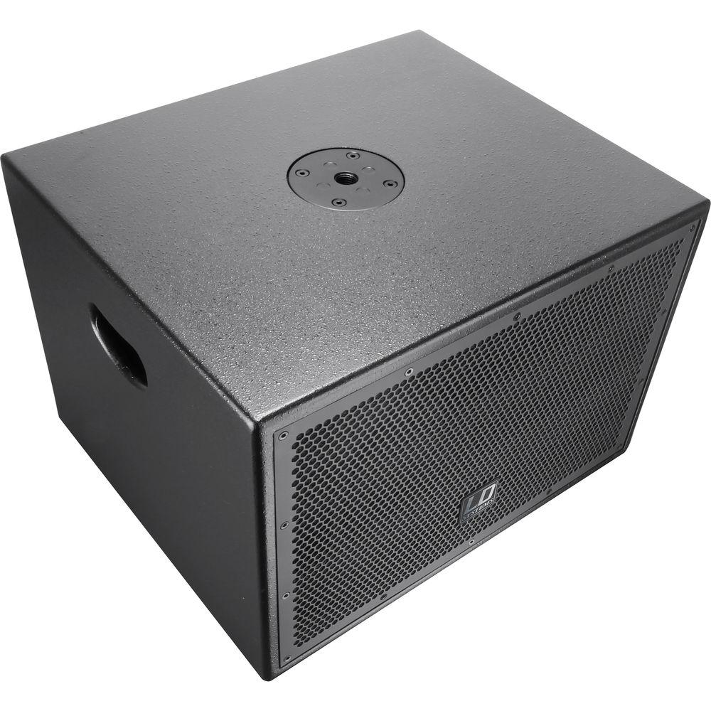 LD Systems Powered Installation Live 3-Ch. Subwoofer - 10" 3-Amps x 120WRMS Powers Up To 8-SAT Passive Speaker