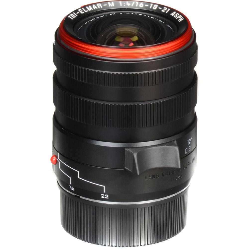 Leica Tri-Elmar-M 16-18-21mm f 4 ASPH. Lens