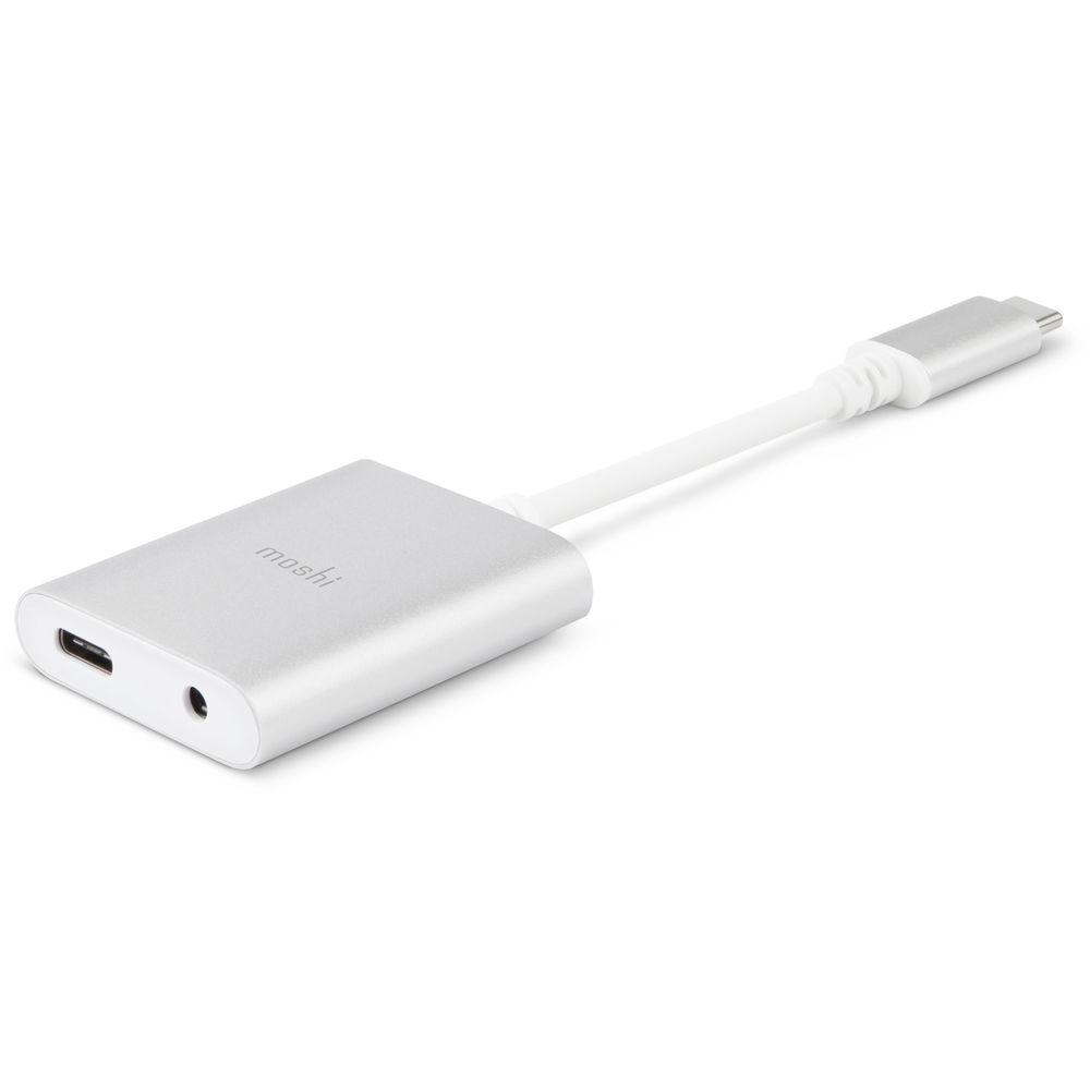 Moshi USB Type-C Digital Audio Adapter with Charging Port