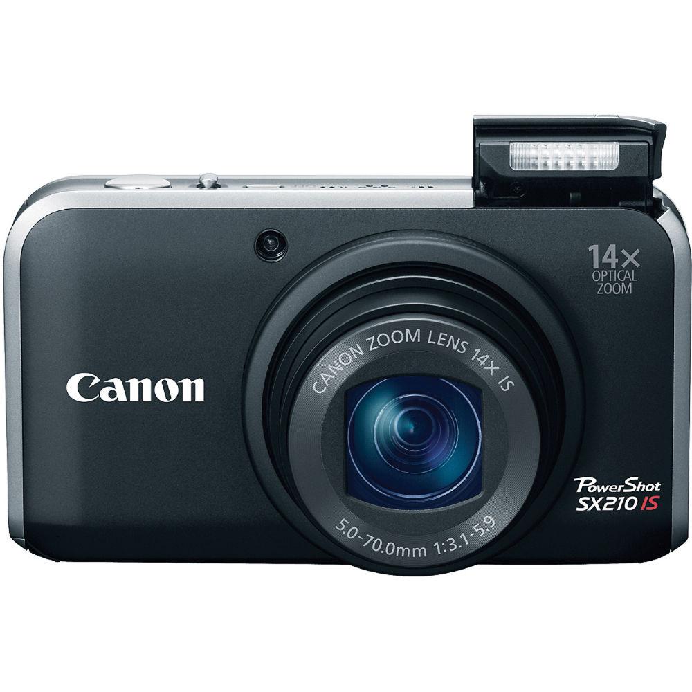 Canon PowerShot SX210 IS Digital Camera - Refurbished