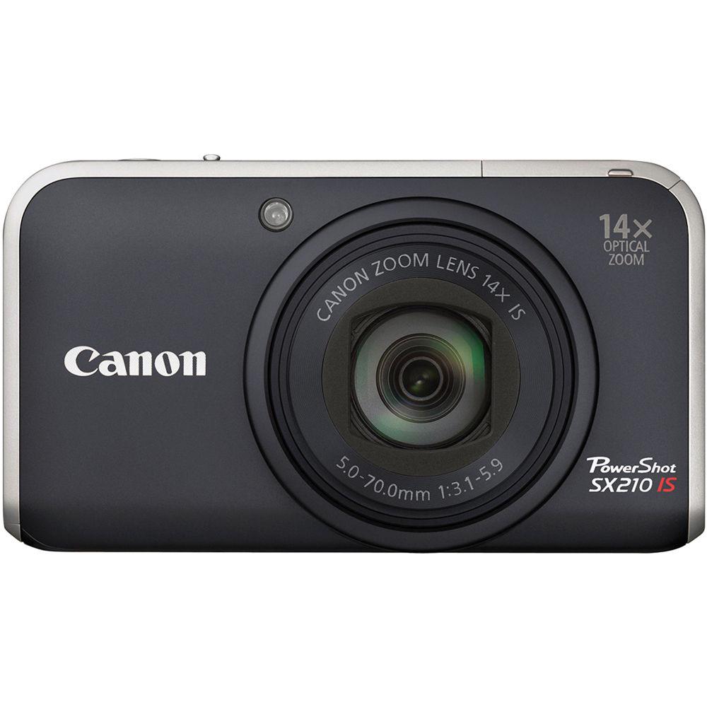 Canon PowerShot SX210 IS Digital Camera - Refurbished