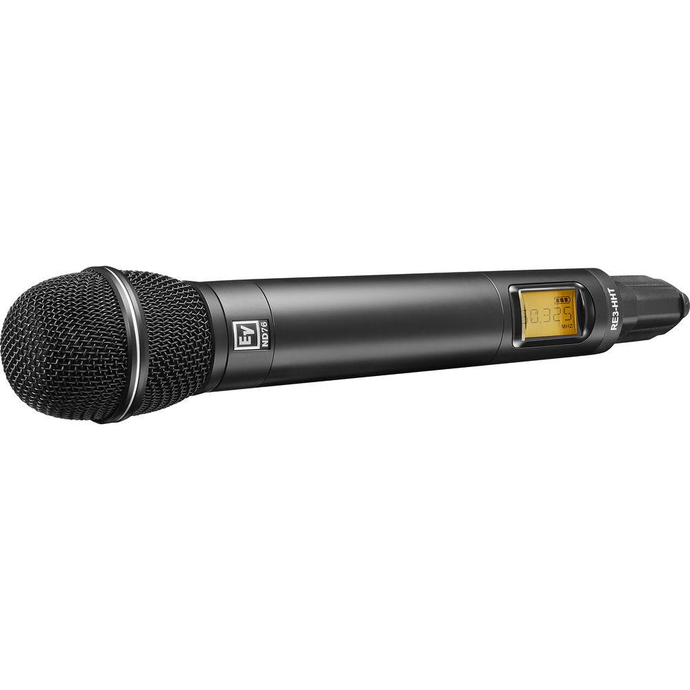 Electro-Voice RE3-ND76 Wireless Handheld Microphone System with ND76 Wireless Mic